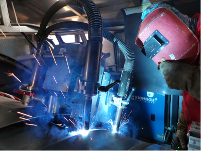 熊谷雙焊炬管道自動焊機(jī)