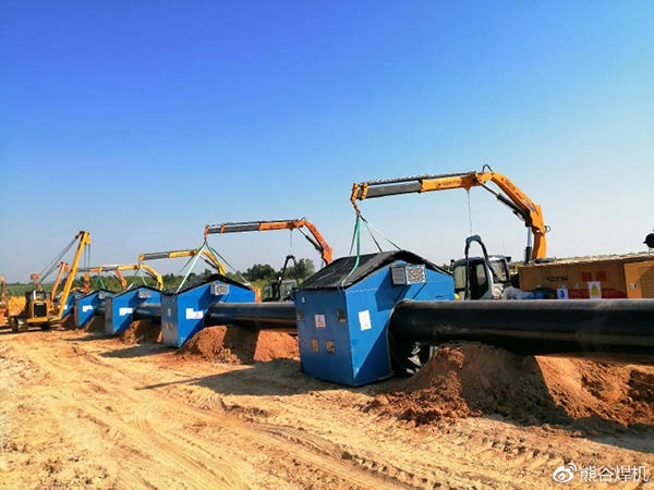 熊谷管道全自動(dòng)焊機(jī)助力泰國5號線