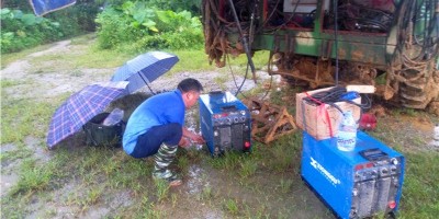 野外長(zhǎng)輸管道半自動(dòng)焊機(jī)