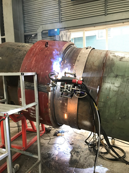 管道自動焊機