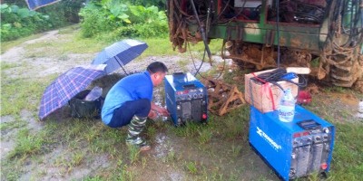 野外長輸管道自保護焊機