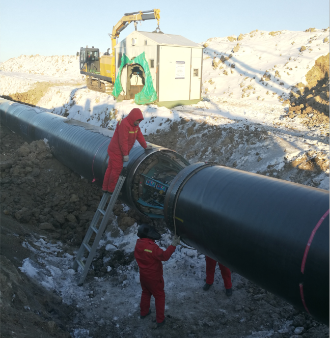 圖：長輸管道全位置自動焊機(jī)