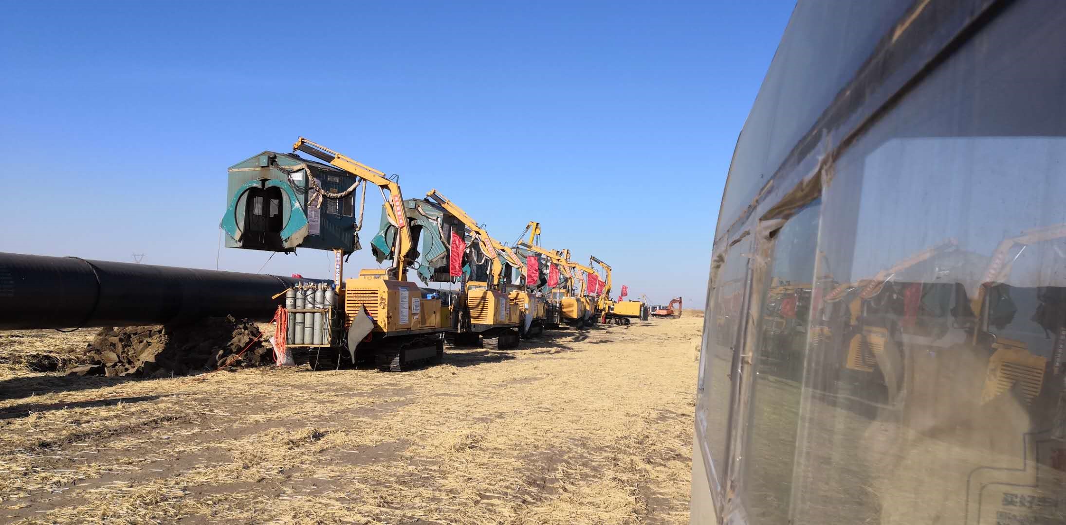 熊谷管道全位置自動焊接