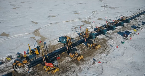 熊谷管道全自動(dòng)焊機(jī)應(yīng)用于中俄東線天然氣管道施工