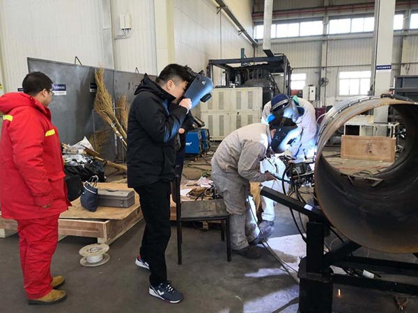 實(shí)地考察熊谷焊機(jī)