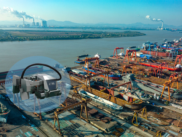 無軌焊接機(jī)器人船舶案例