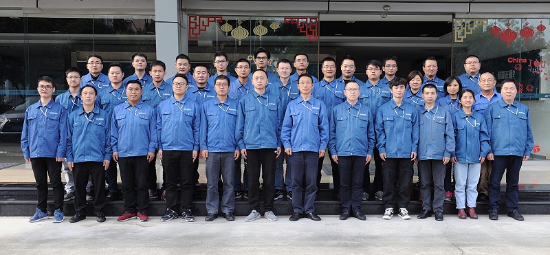 熊谷公司技術(shù)人員合照