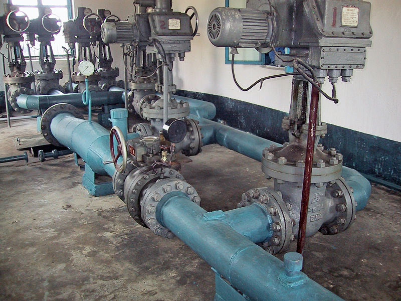 圖1。中朝線朝鮮境內(nèi)泵房工藝管線