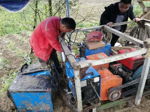 熊谷管道焊機(jī)瀘州某管線施工