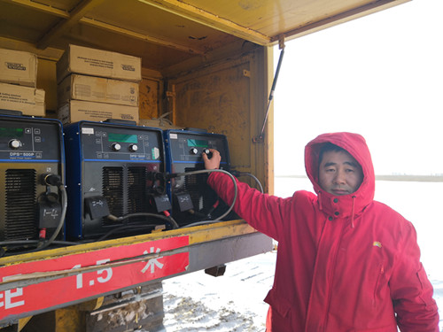 熊谷管道自動(dòng)焊接設(shè)備中俄東線施工